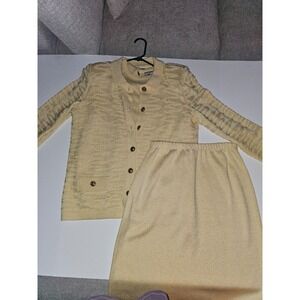 Mita Vintage 3 piece skirt, top and sweater jacket from the 1960's